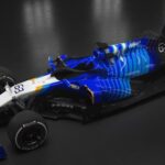 Formel-1-bil-från-Williams-F1-stall