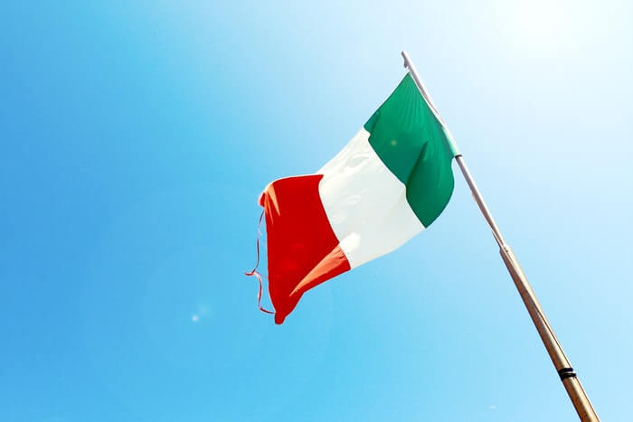 Italiensk-flagga