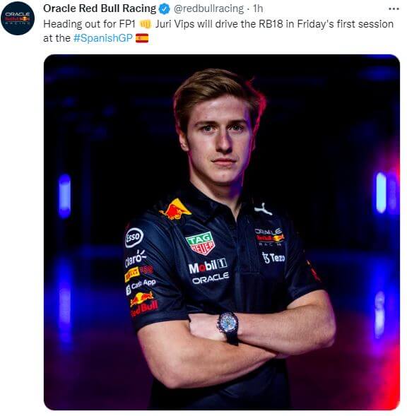 Red-Bull-annonserade-att-Vips-ersätter-Perez-i-FP1-Spaniens-GP