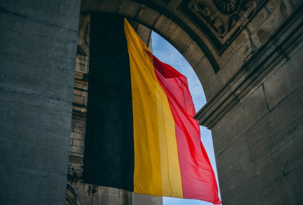 Belgisk-flagga