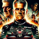 AI-genererad illustration av Schumacher: Sparka Magnussen