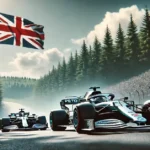 Russell och Hamilton i Belgien GP 2024